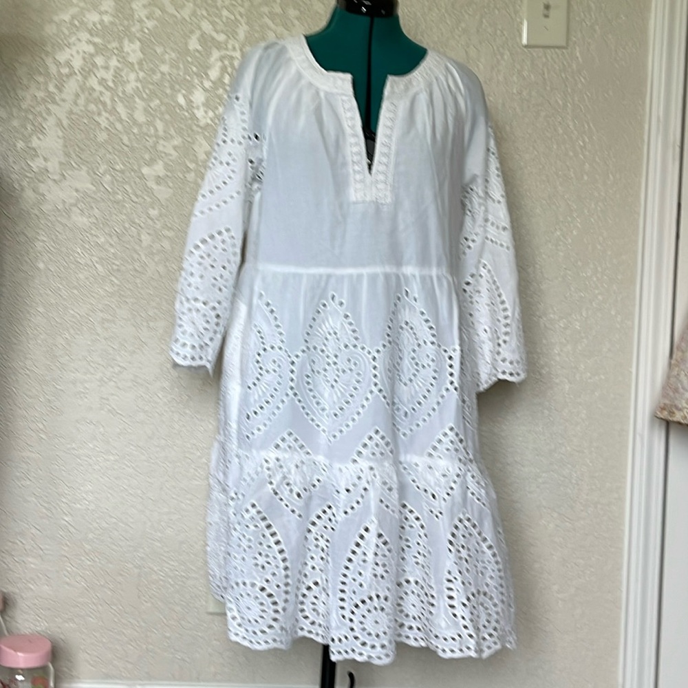 White, eyelet dress